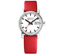 Mondaine Evo2 Womens Analogue Quartz Watch with Leather Bracelet MSE.30210.LC