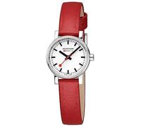 Mondaine EVO2 Women's Watch with Vegan Grape Leather Strap 5 Bar Waterproof Case Diameter 26 mm MSE.26110.LCV