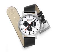 Mondaine Men Analog Quartz Watch with Plastic Strap MSD.41410.LBV