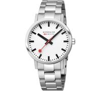 Mondaine Men Analog Quartz Watch with Stainless Steel Strap A660.30360.11SBJ