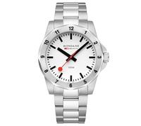 Mondaine Men Analog Swiss Quartz Watch with Stainless Steel Strap MSN.4211B.SK