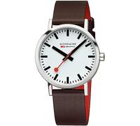Mondaine Men Analogue Quartz Watch with Leather Strap A658.30323.11SBGV