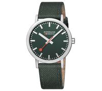 Mondaine A660.30360.60SBF Mens Watch Classic SBB recyc. Textile 40mm 3ATM