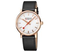 Mondaine Men's Watch Classic Wrist Watch 40 MM MSE.40112.LB Leather