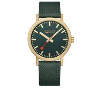 Mondaine Men Analog Quartz Watch with Textile Strap A660.30360.60SBS