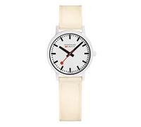 Mondaine Women's Watch Wristwatch 32 mm MS1.32111.LT Essence Textile White