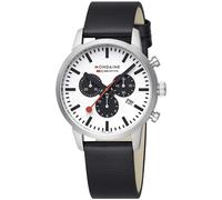Mondaine MSD.41410.LBV Mens Watch SBB Neo Chronograph 41mm 5ATM