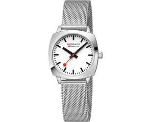 Mondaine MSL.31110.SM Ladies Watch Petite Cushion 31mm 5ATM