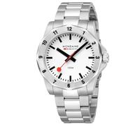 Mondaine MSN.4211B.SK Men's Analogue Swiss Quartz Movement Watch with Stainless Steel Strap