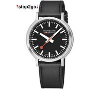 Mondaine MST.41020.LBV.2SE Mens Watch SBB Stop2Go 41mm 3ATM