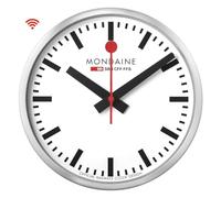 Mondaine Wall Clock Smart Stop2go WiFi Wall Clock, MSM.25S11 Diameter 25cm