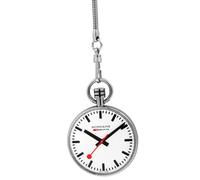 Mondaine Pocket Watch Silver 43 mm Men