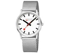 Mondaine Simply Elegant Unisex White Watch A638.30350.16SBZ
