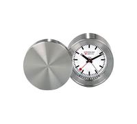 Mondaine Travel Alarm Watch Silver 50 mm Men,Women