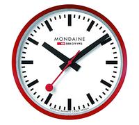 Mondaine M990 Watch Red 250 mm