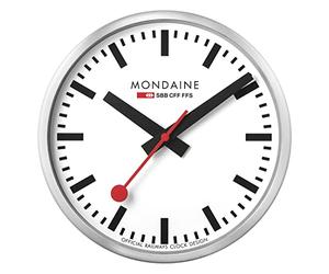 Mondaine - Wall Clock A990.CLOCK.16SBB 25cm - Official Swiss Railways Clock