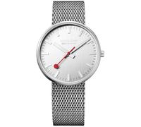 Mondaine Watch Giant Silver Limited Edition - Silver MD-112