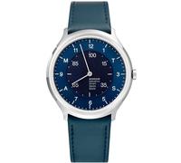 Mondaine Watch Helvetica No.1 Regular Smartwatch - Blue MD-249