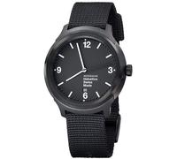 Mondaine Watch Helvetica No1 Bold 43 D - Black MD-139