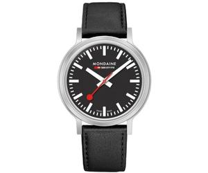 Mondaine Women Analog Quartz Watch with Leather Strap MST.34020.LBV.Set