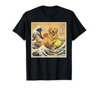 Monday Coffee Kaiju Retro Japanese Wave T-Shirt