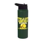 Monday to Friday is Just a Surface - Scuba Dive Scuba Diver Stainless Steel Insulated Water Bottle