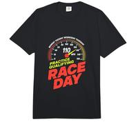 Monday Tuesday Thursday Practice Qualifying Race Day Comfort Colors Adult Heavyweight T-Shirt