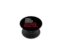 Monday Tuesday Wednesday Thursday Practice Qualifying Race PopSockets Adhesive PopGrip