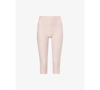 Monday Womens Monday Acadia Cropped Gym Leggings Heather Powder Pink 12