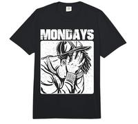 Mondays Suck Love The Weekend Funny Sarcastic I Hate Work Comfort Colors Adult Heavyweight T-Shirt