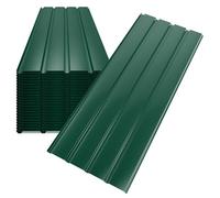 Mondeer 24PCS Metal Roofing Sheets, 12m², 115 x 45 cm, Green