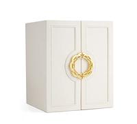 Mondeer Jewellery Box, 5-Tier Jewellery Oganiser with Drawer, Multiple Storage Compartments, Jewelry Storage Case for Necklace Earrings Rings Bracelets, PU Leather, Cream White