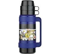 Mondial Glass Vacuum Flask 1800ml Large Hot & Cold Insulated Thermal Bottle Leakproof Traditional Vacuum Jug Double-Walled Thermos for Tea, Coffee, Water, Soup