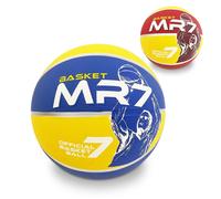 Mondo - 13751 - Outdoor Game - MR7 Basketball - Yellow and Purple (US IMPORT)