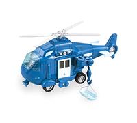 Mondo 51184 Motors Friction Pull Back Clutch Helicopter for Kids, Assorted Colors