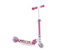 Mondo Barbie Foldable 2-Wheel Kids Scooter in Pink Mondo Pink