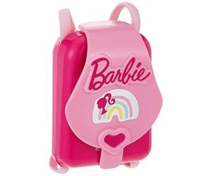 Mondo Barbie Make-Up Set 40002, Backpack or Bracelet, Includes 3 Compact Eyeshadows, 1 Lip Gloss, 1 Applicator, 1 Mirror, Multicolour