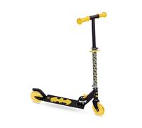 Mondo Toys Batman Aluminium Scooter - Foldable 2-Wheel Kids’ Scooter with Extra-Grip Platform & Adjustable Handlebar - Model 28819