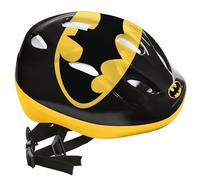 Mondo DC Batman Kids Safety Helmet, Black and Yellow, Size M (52-56 cm), 9 Ventilation Vents, Adjustable Fit