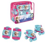 Mondo Disney Frozen Adjustable Roller Skate Set with Knee and Elbow Pads