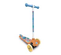 Mondo Kids Disney Stitch 3 Wheel Twist and Roll Scooter with Lean-to-Steer Design - Size: 24 x 16 x 58cm - Multi - Wilko
