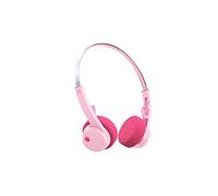 Mondo Freestyle On-Ear Headphones, Bluetooth 5.3, ENC, 36mm Driver, Retro 80's Style, Pink