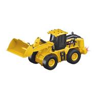 Mondo Motors Bulldozer RC Model 1:24 Scale Including Rechargeable Batteries, Remote Controlled Movements, Kids Toy 63848