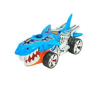 Mondo Motors - Hot Wheels Monster Action Monster Action SHARRUISER - Friction Car for Children - Light and Sounds - 51204, Livrea Hot Wheels