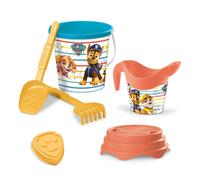 Mondo Paw Patrol 28243 Bucket Set Can 17 cm Diameter with Jug for Water-Beach To