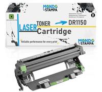Mondo Stampa Drum Compatible with Brother DR-1150 Black 10000 Pages | Ideal for DCP-L1640W L1642W L1642WXL L1660W HL-L1240W L1242W L1242WXL Sharp, consistent prints for long term.