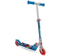 Mondo Toys 28687 Aluminium Scooter for Boys/Girls Spiderman Adjustable Handlebar 2 Wheels, Multicoloured, Standard Size