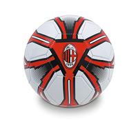 Mondo Toys - A.C. MILAN Stitched Football - Official Product - Size 5-300 g - Red Black - 13449
