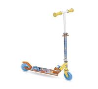 Mondo Toys Disney Stitch Aluminium Scooter - Foldable 2-Wheel Kids’ Scooter with Extra-Grip Footboard & Adjustable Handlebar - Model 28737