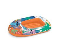 Mondo Toys Disney Stitch Inflatable Boat 112 cm - Kids’ Dinghy with Soft Base & Tow Rope - 16955